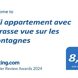 Appartement Joli Avec Terrasse Vue Sur Les Montagnes, Uvernet-Fours